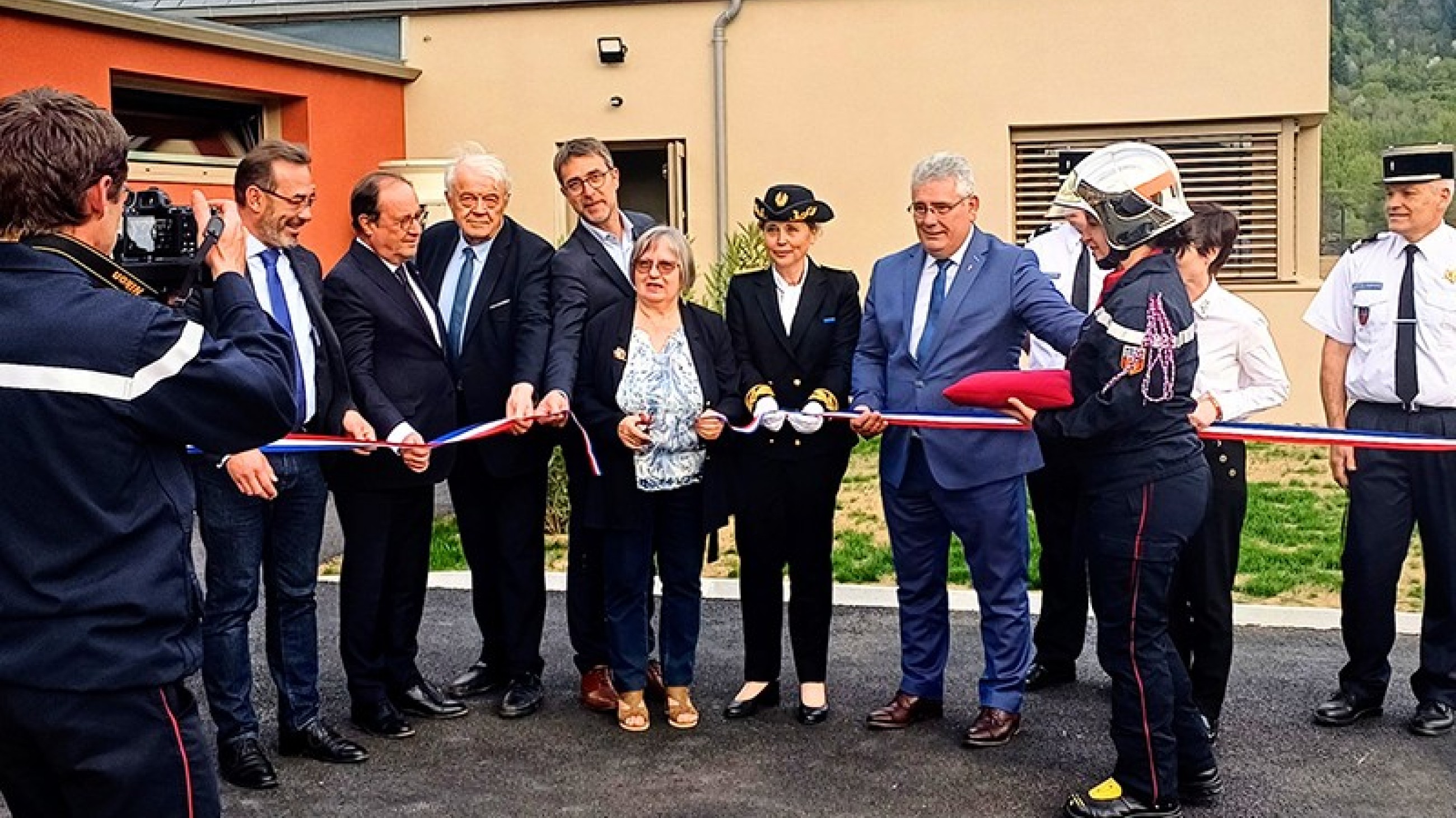 Inauguration du nouveau Centre de Secours sur Argentat/Dordogne