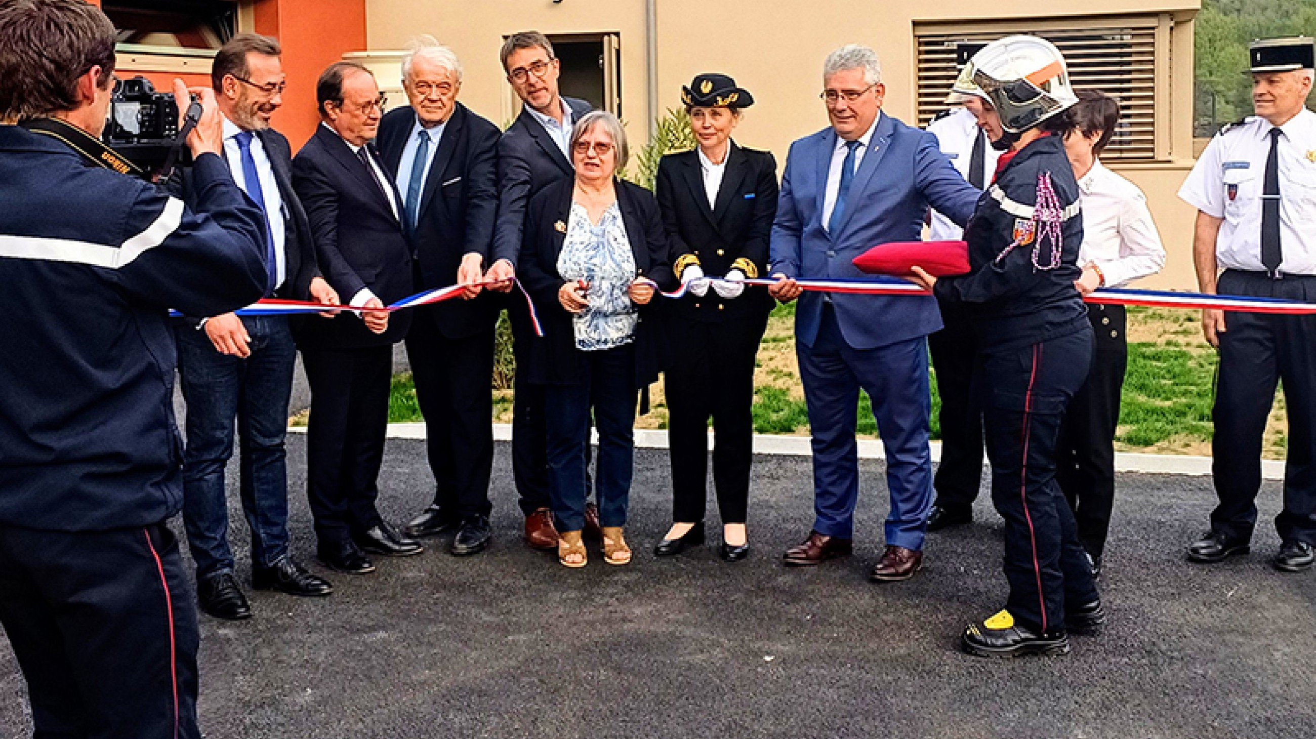 Inauguration du nouveau Centre de Secours sur Argentat/Dordogne