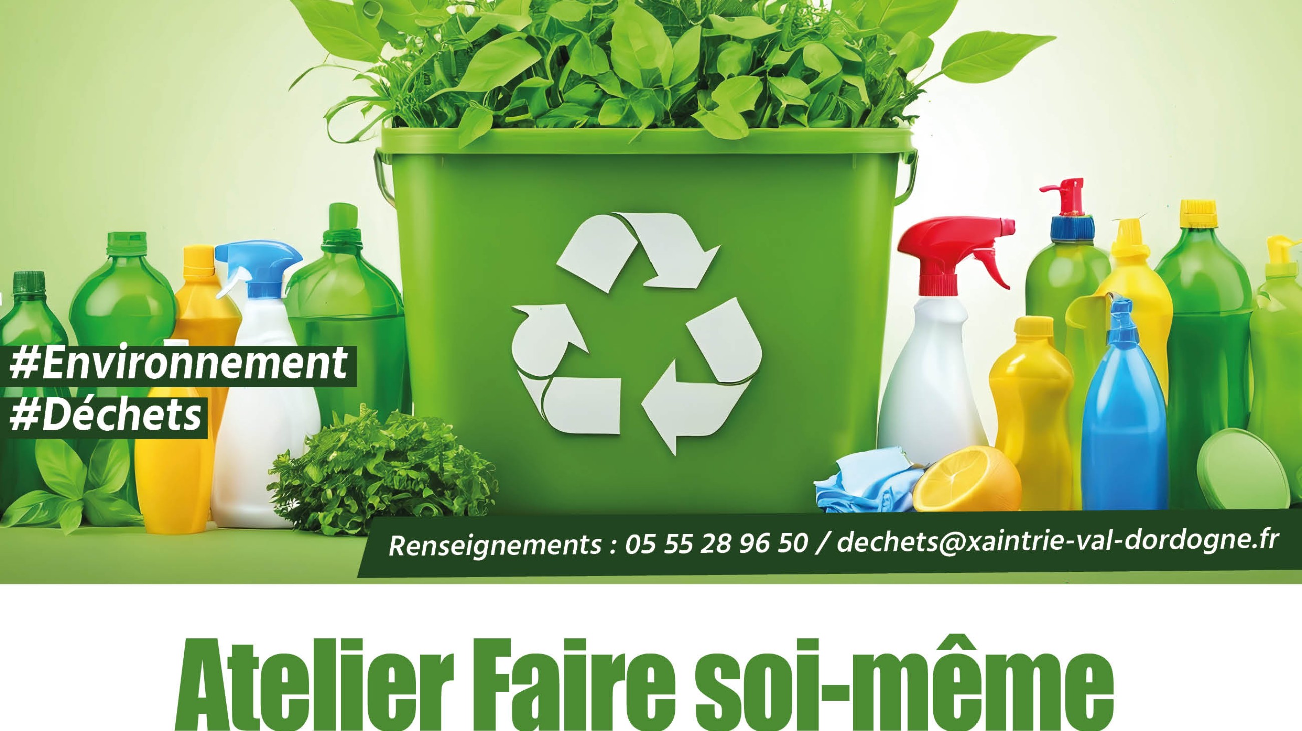 Atelier de produits ménagers Atelier de produits ménagers