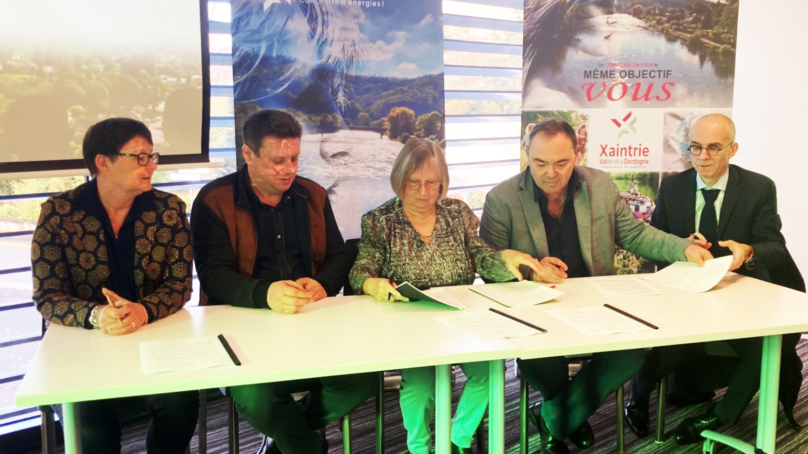 LA COMMUNAUTE DE COMMUNES XAINTRIE VAL’DORDOGNE S’EST ENGAGEE POUR LES 4 ANNEES A VENIR EN TERMES DE DEVELOPPEMENT SOCIAL ET DE SERVICES AUX FAMILLES