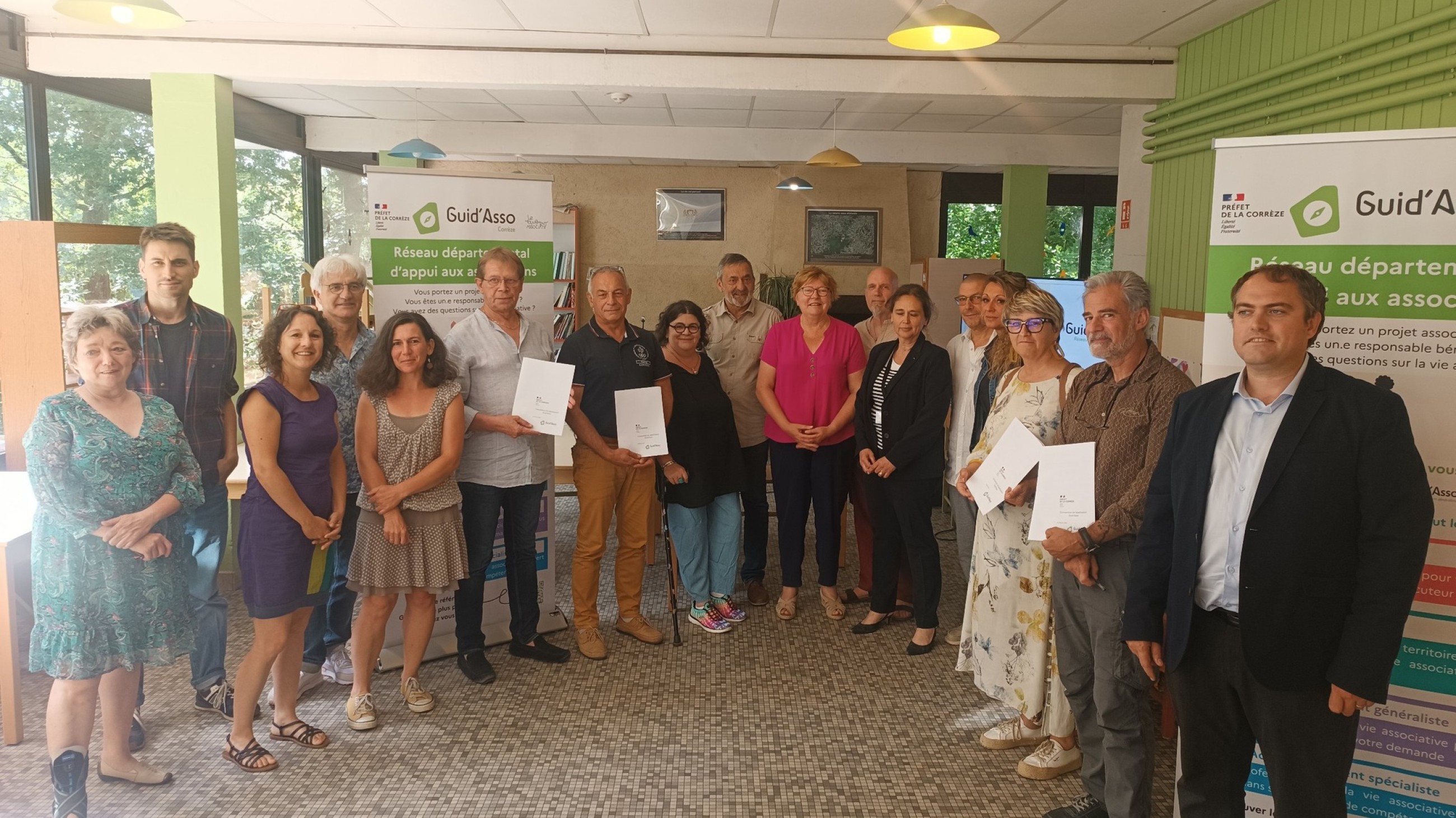 La Communauté de Communes Xaintrie Val&#039;Dordogne est désormais labellisée Guid&#039;Asso !