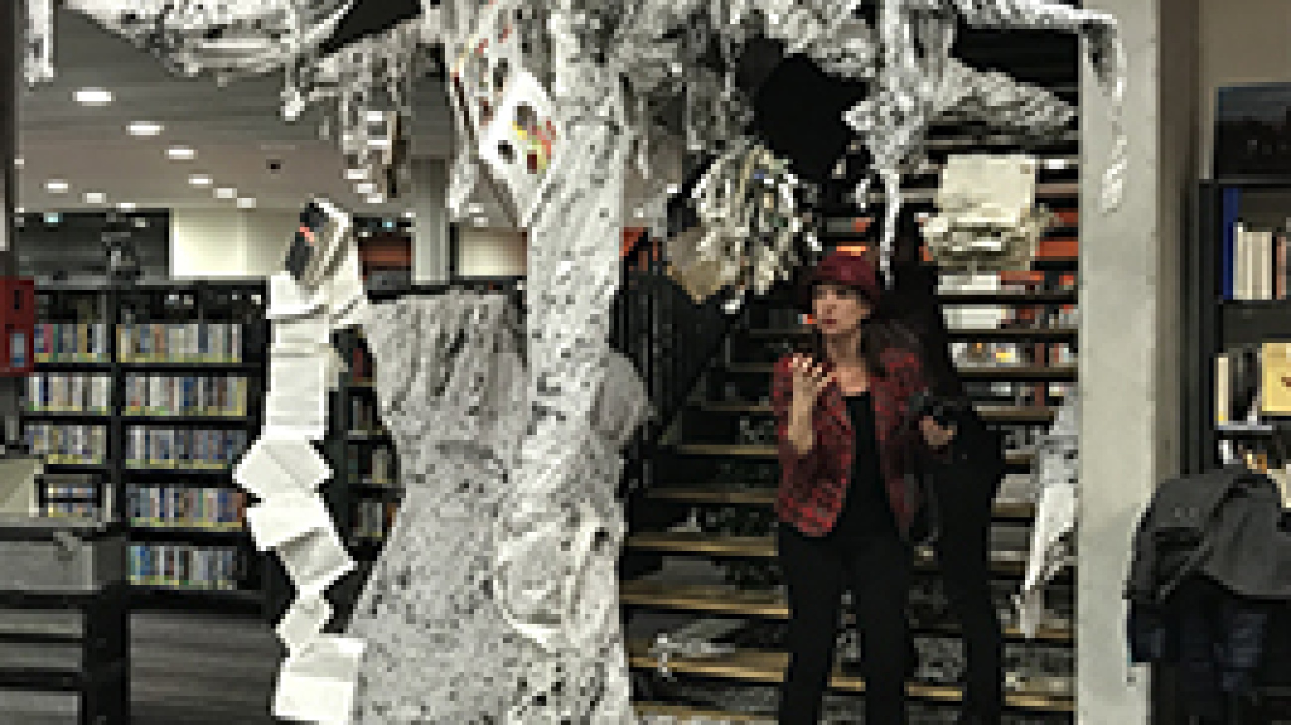 VANDALISME A LA MEDIATHEQUE XAINTRIE VAL’DORDOGNE !