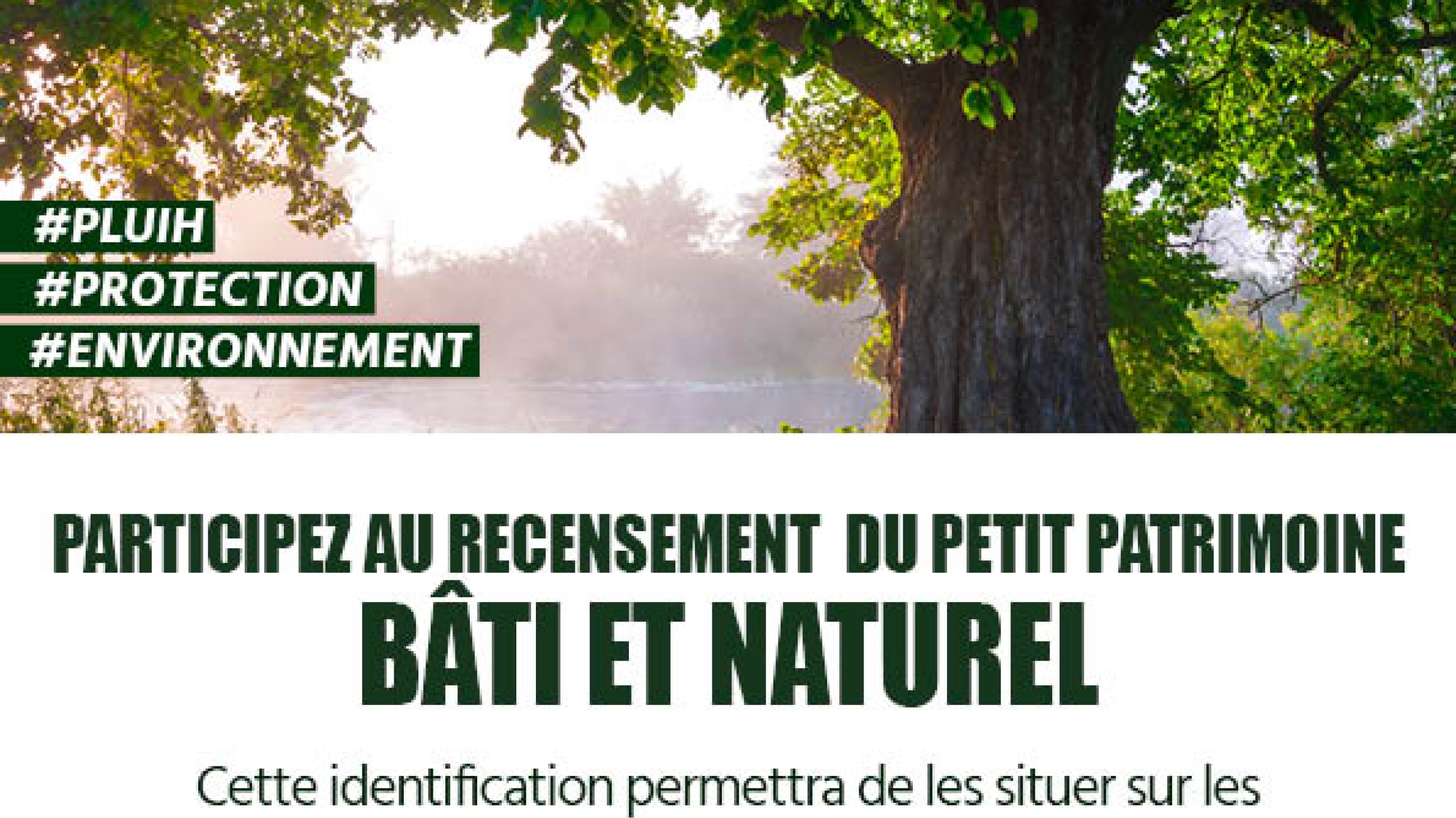 Recensement du petit patrimoine bâti et naturel