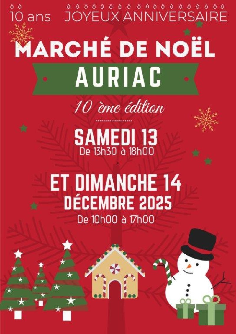 MARCHE DE NOEL AURIAC
