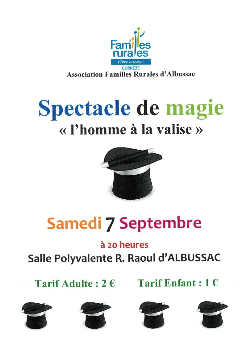SPECTACLE DE MAGIE