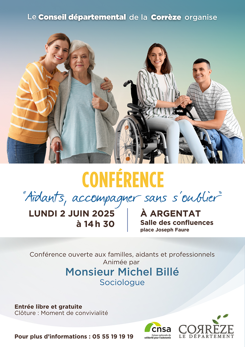 Conférence &quot;Aidants, accompagner sans s&#039;oublier&quot;