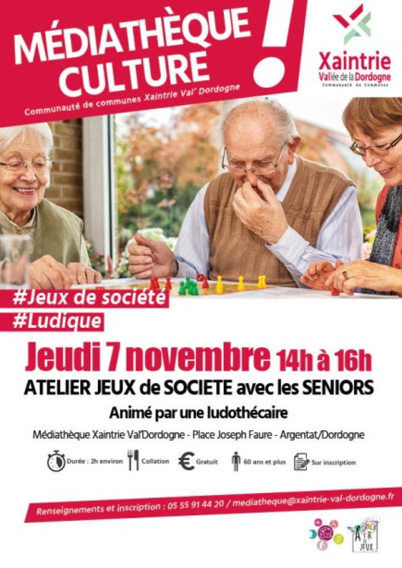 Atelier Jeux pour les Séniors