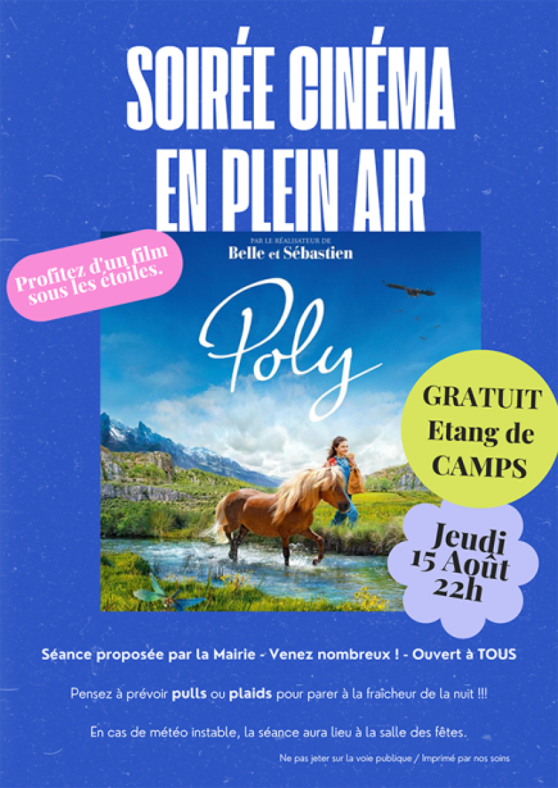 Cinéma en plein air