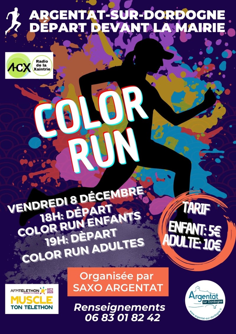 Téléthon : Color Run Téléthon : Color Run