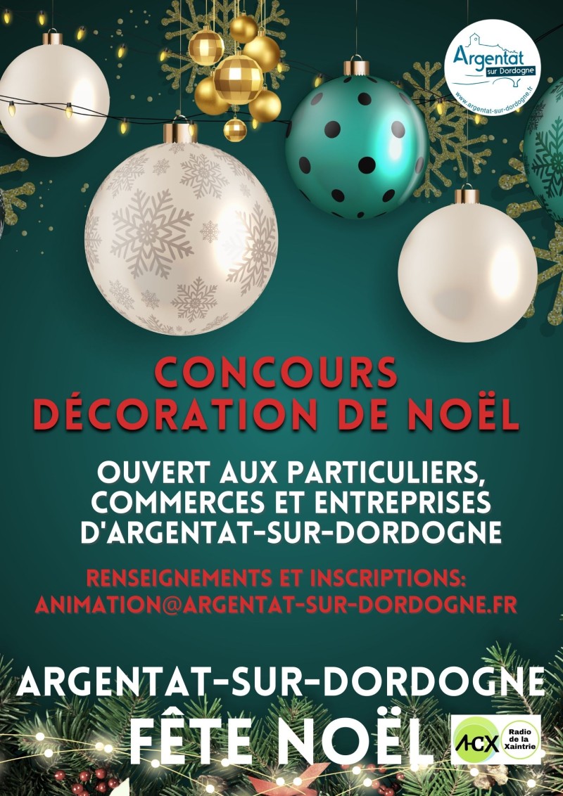 Concours décorations de Noël Concours décorations de Noël