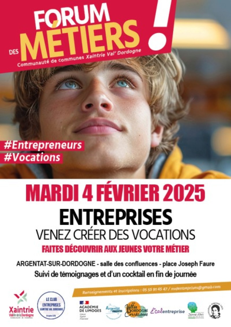 FORUM DES METIERS - 2025 FORUM DES METIERS - 2025