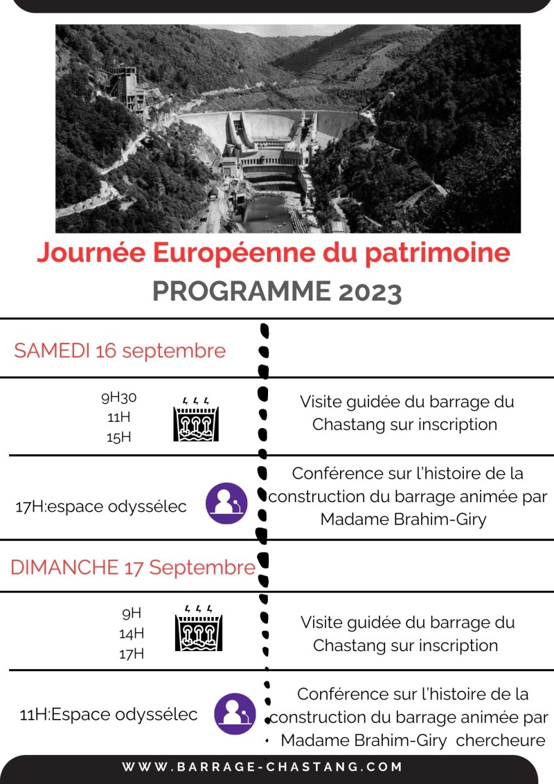 Journées européennes du patrimoine 2023 Journées européennes du patrimoine 2023