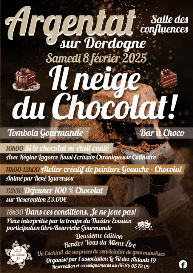 Il neige du chocolat ! Il neige du chocolat !