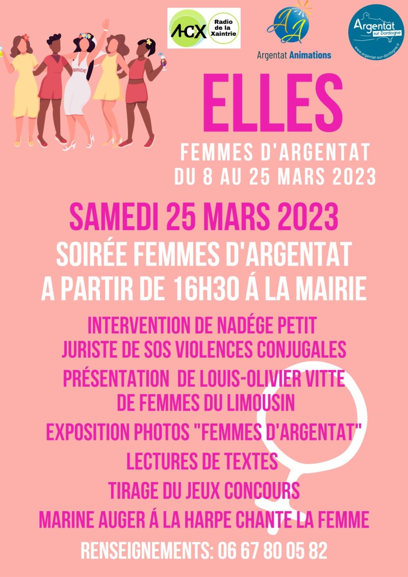SOIRÉE FEMMES D&#039;ARGENTAT
