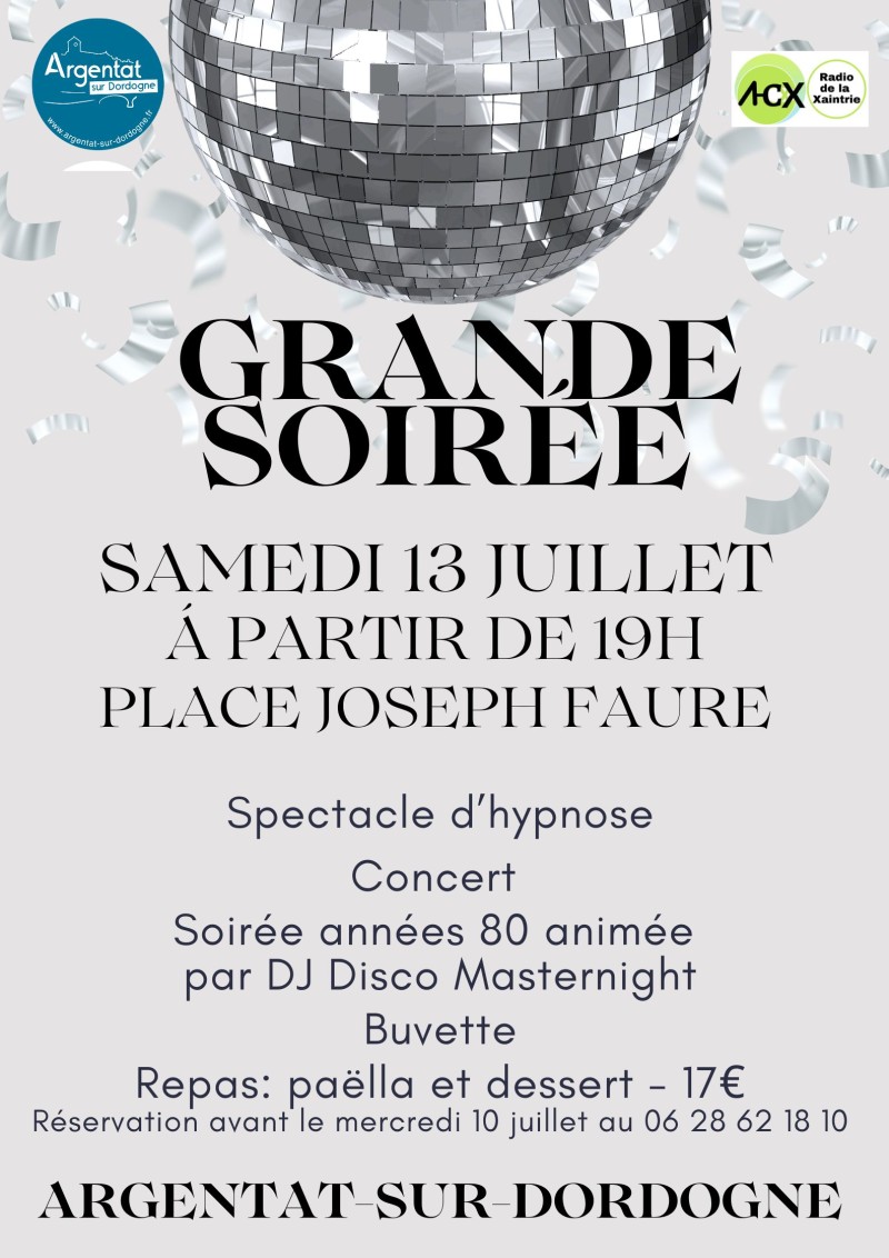 Grande Soirée 80&#039;S