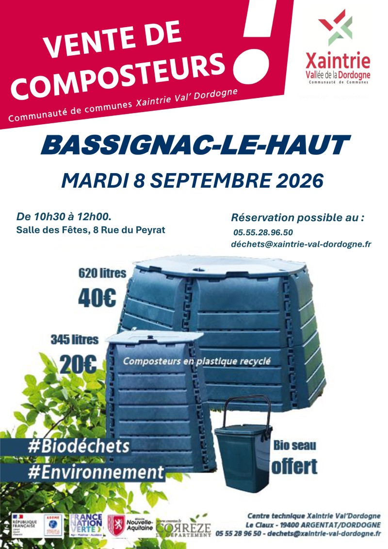 Composteur Xaintrie Val Dordogne