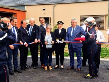 Inauguration du nouveau Centre de Secours sur Argentat/Dordogne