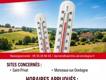 Afiche chaleurs