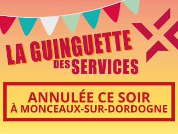 Annulation de la Guinguette des Services