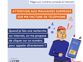 Numéros surtaxés et abonnements internet : Attention aux pièges