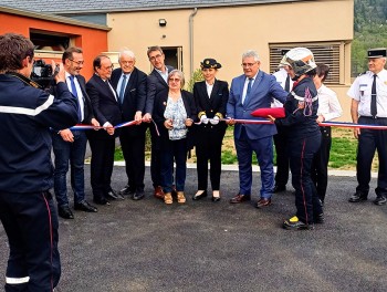 Inauguration du nouveau Centre de Secours sur Argentat/Dordogne