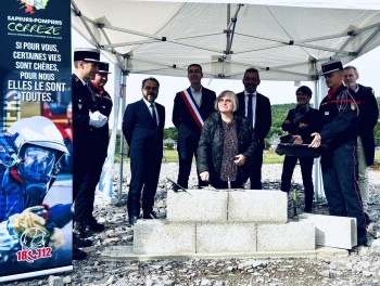 La Communauté de Communes Xaintrie Val&#039;Dordogne débute la construction du futur CENTRE D&#039;INCENDIE ET DE SECOURS