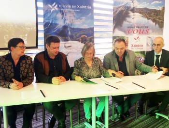 LA COMMUNAUTE DE COMMUNES XAINTRIE VAL’DORDOGNE S’EST ENGAGEE POUR LES 4 ANNEES A VENIR EN TERMES DE DEVELOPPEMENT SOCIAL ET DE SERVICES AUX FAMILLES