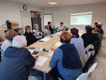 LES ELUS SE REUNISSENT AUTOUR DE LA MARONNE