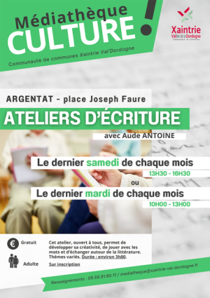 Ateliers d&#039;écriture