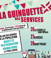 La Guinguette des services en Xaintrie
